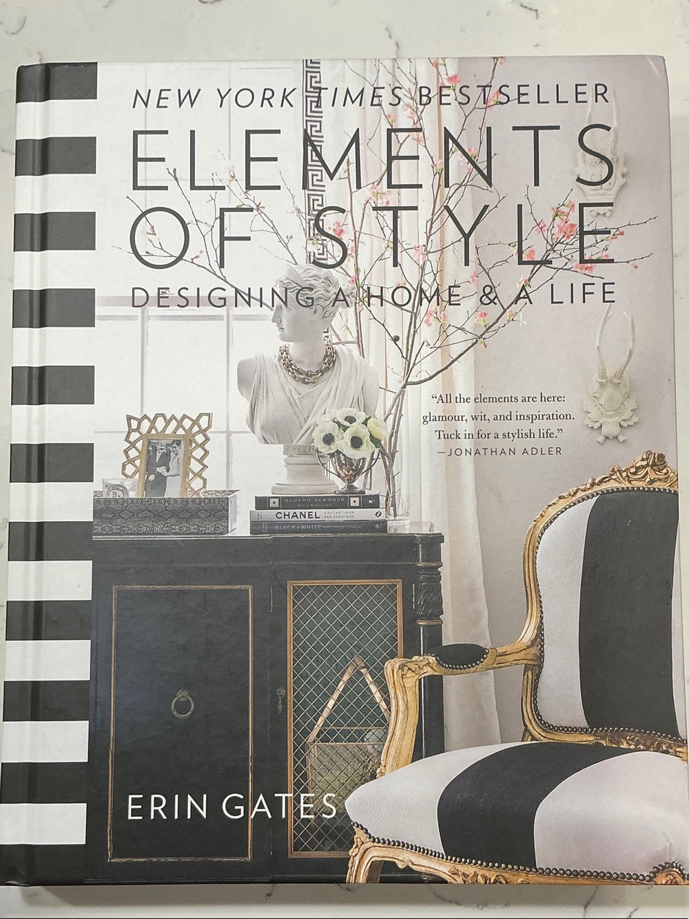 Elements of Style Hardcover Book - Black & White